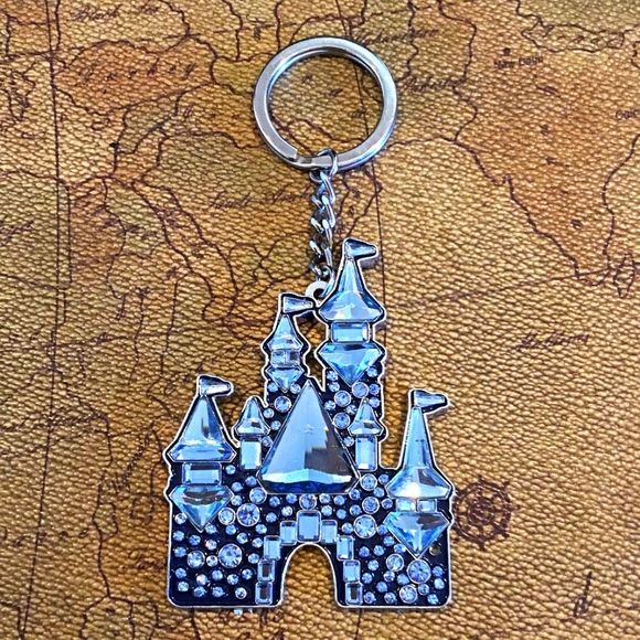 Disney Accessories - Disney's 60th Diamond Anniversary Castle Keychain